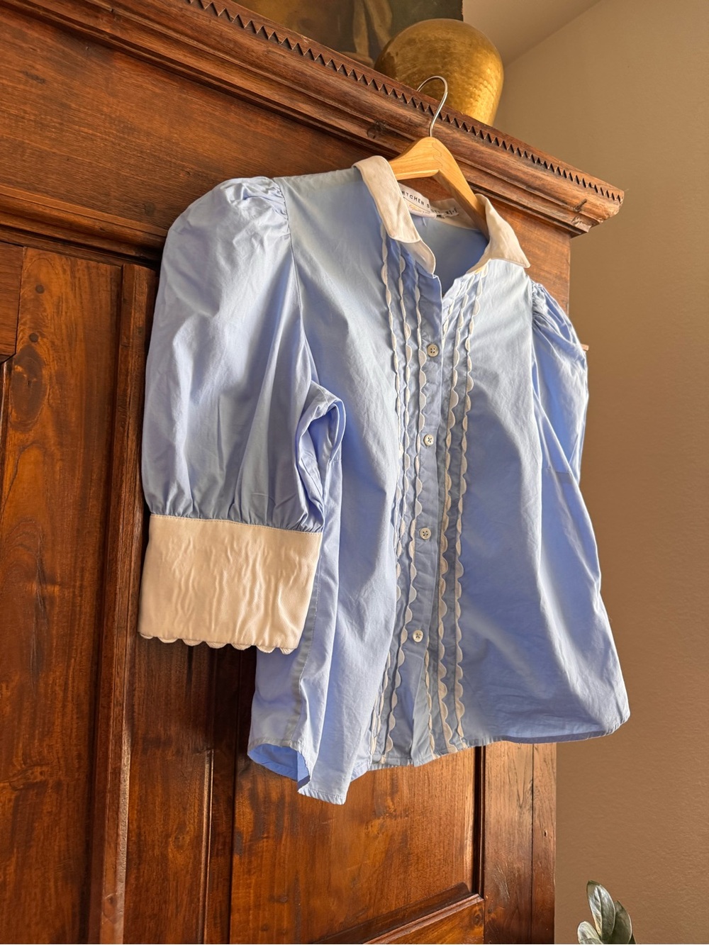 Gretchen Scott Ric Rac Roc Blouse - Picture 5 of 7